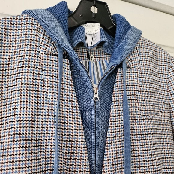 VERONICA BEARD Dickey JACKET Blue Plaid FARLEY - Picture 10 of 16